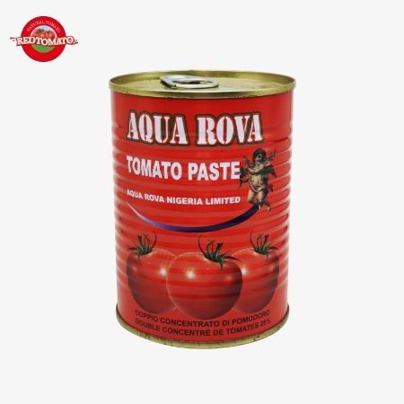 425 g Tomatenpaste in Dosen mit bequemen, leicht geöffneten Deckeln 30%-100% Reinheit