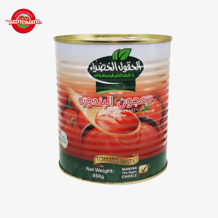 ISO-Dosen Tomatenpaste 850 g pro Dosen mit leicht offenem Deckel 30%-100% Reinheit