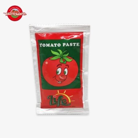 OEM Fabrikpreis ISO Tomatenpaste In Tasche, 30%-100% Reinheit 50g Flachbeutel Rot Tomatenpaste