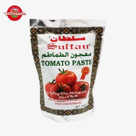 Chinesische Fabrik hochwertige bequeme Tomatenpaste in Taschen 50g doppelt konzentriert