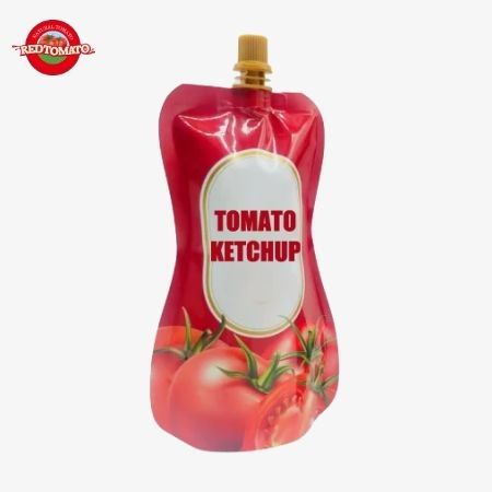 1% Brix 210g Sachet Ketchup, reiner natürlicher Geschmack, perfekt für die Sauce für die Bratung.