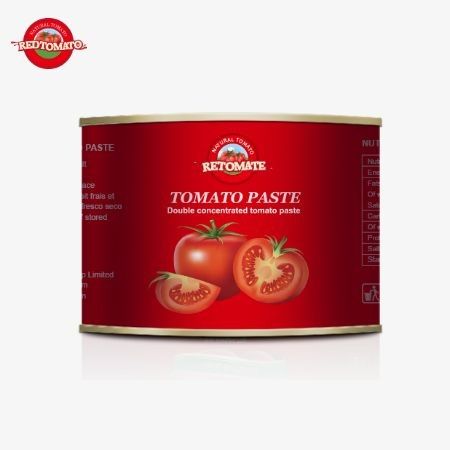 70 g bequeme, leicht zu öffnende Deckeldose mit Premium-Tomatenkonzentrat für eine benutzerfreundliche Erfahrung