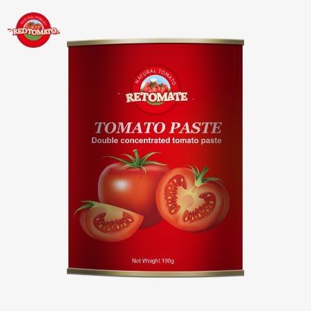 Entspricht den ISO HACCP und BRC Standards sowie den FDA Produktionsstandards 198g Dosen Tomatenpaste