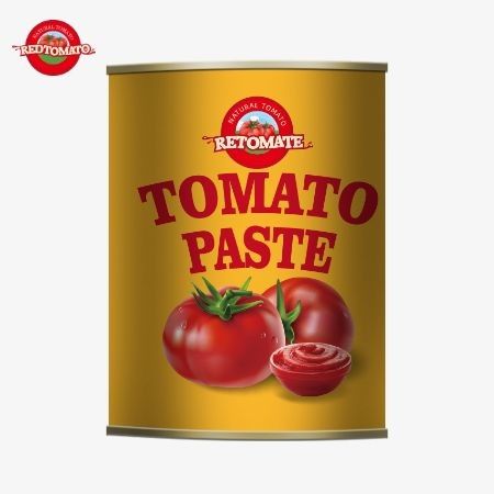 Die 198g Dosen Tomatenpaste entspricht den von der FDA anerkannten ISO HACCP und BRC Lebensmittelstandards.