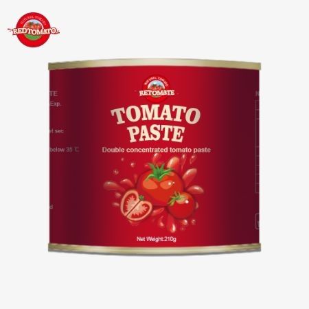 210 g Tomatenpaste in Dosen entspricht den Produktionsstandards der ISO HACCP BRC und FDA