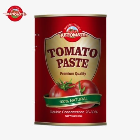 400g Dosen Tomatenpaste entsprechen den Produktionsstandards von ISO HACCP BRC und FDA