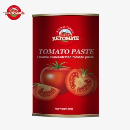 400 g Tomatenpaste entspricht den Produktionsstandards von ISO, HACCP BRC und FDA Richtlinien