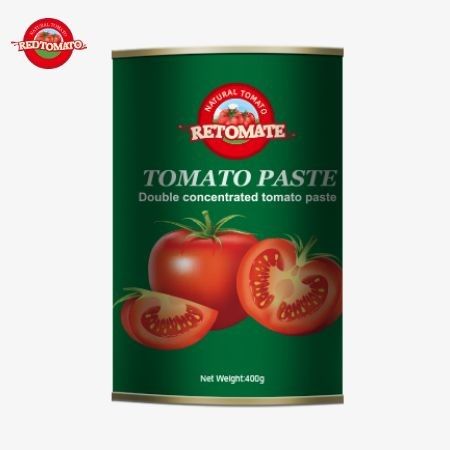 400 g Tomatenpaste entspricht den Produktionsstandards der ISO HACCP BRC und FDA-Richtlinien