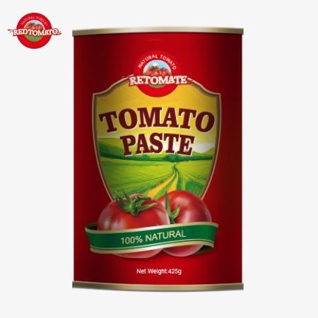 Die 425g Tomatenpaste entspricht den weltweiten Standards der ISO HACCP BRC und FDA-Verordnungen