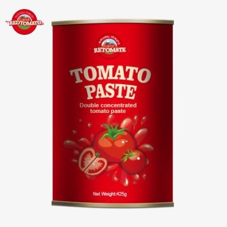 Die 425g Dosen Tomatenpaste Die globalen Standards, die von ISO HACCP BRC und FDA Regulierungen festgelegt wurden