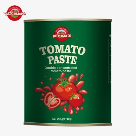 800 g Tomatenpaste in Dosen entspricht strikt einer Vielzahl internationaler Qualitäts- und Sicherheitsstandards