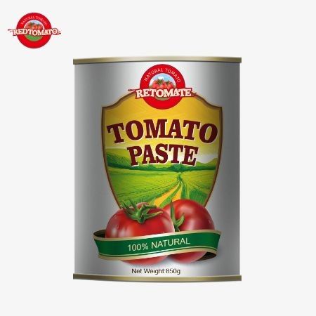 850 g Tomatenpaste Konzentrat in Dosen Hochwertige frische Zinn Tomatenpaste Fabrikant in Dosen Tomatenpaste