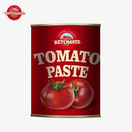 850g Konserven Tomatenpaste von hoher Qualität 28/30% Brix Konzentration sorgfältig in China hergestellt