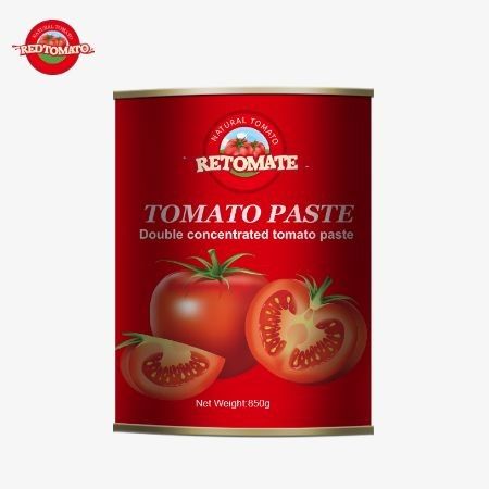 850 g Tomatenpaste in Dosen mit einer Brix-Konzentration von 28/30%
