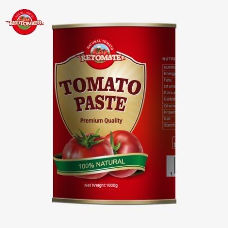 Top-Grade 1000g Zinn-Dosen-Tomatenpaste zu günstigen Preisen bietet maßgeschneiderte OEM-Dienstleistungen
