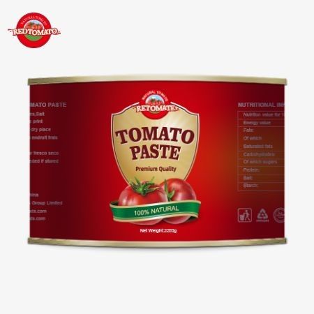 Die Tomatenfabrik bietet Tomatenpaste in Dosen mit 2200g Dosen an, um eine hochwertige Frische zu gewährleisten