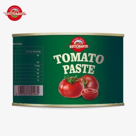 Premium-Halal-Afrikanische muslimische Küche 2200g hochwertiges Tomatenkonservenprodukt mit 28-30% konzentrierter Tomatenpaste