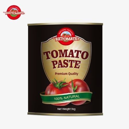 Produktion Verkauf Hohe Qualität 3kg Tomatenpaste in Dosen nach ISO HACCP BRC FDA Produktionsstandards