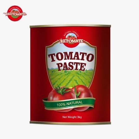 Unsere 3 kg Dosen Tomatenpaste entspricht ISO, HACCP BRC und FDA Produktionsstandards