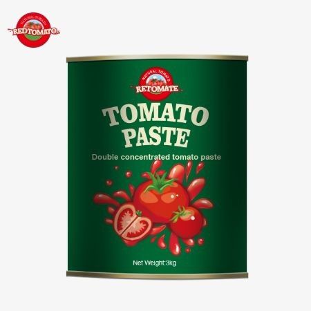 Unsere 3 kg Dosen Tomatenpaste erfüllt die Produktionsstandards von ISO HACCP BRC und FDA