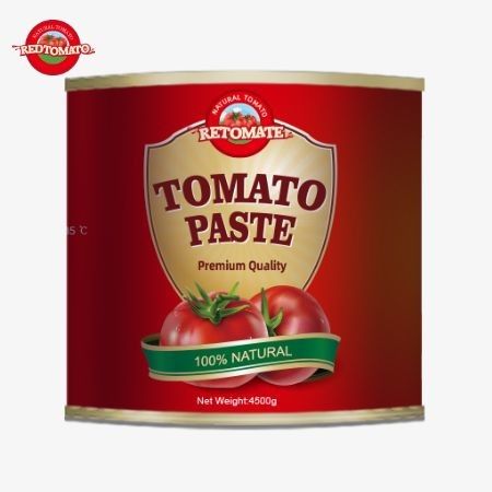 4500g Tomatenpaste in Dosen entspricht neben den FDA-Produktionsstandards auch den ISO HACCP- und BRC-Standards