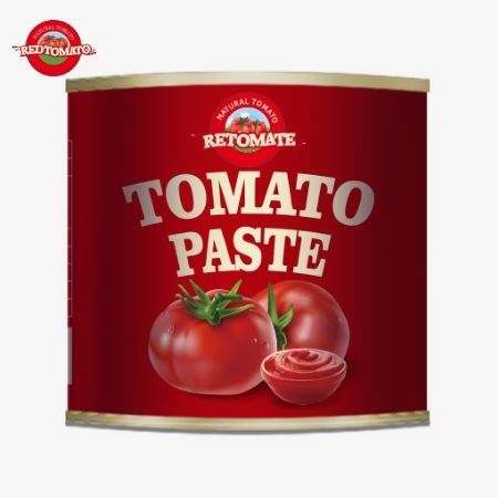 4500g Tomatenpaste in Dosen erfüllt die ISO HACCP- und BRC-Standards sowie die FDA-Produktionsstandards
