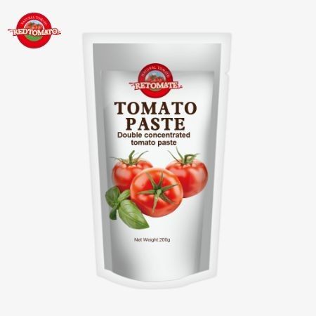 Die 200g Stand-up-Tomatensäcke erfüllt die ISO HACCP- und BRC-Standards für die Einhaltung der Fabrikpreise