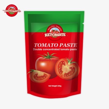 Der 500g Stand-up-Tomatensatz bietet eine bequeme Verpackung und einen köstlichen Geschmack