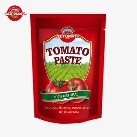 Die 500-g-Stand-up-Tomatensäcke bietet eine bequeme Verpackung und einen herrlichen Geschmack