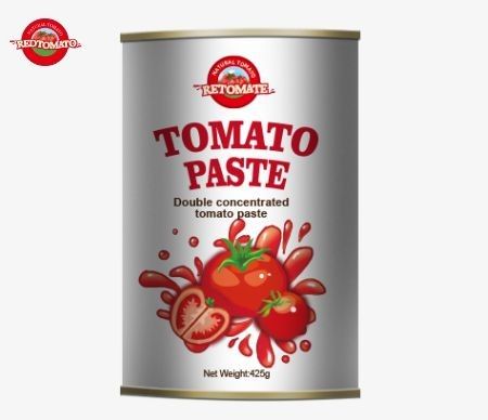 425g Tomatenpaste kann sich an internationale Standards halten, einschließlich ISO HACCP BRC und FDA