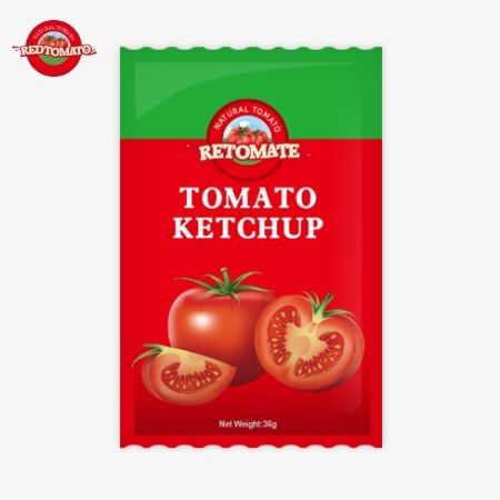 36g OEM Tomatenketchup mit reinem natürlichen Geschmack, erfüllt ISO HACCP und FDA Standards