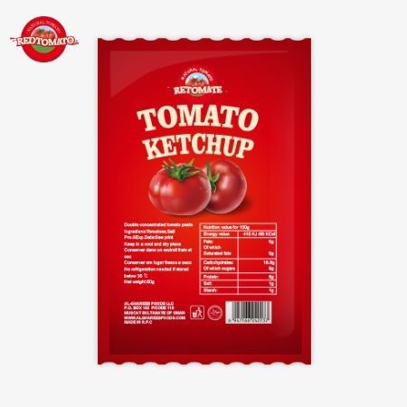 OEM 36g Tomatenketchup aus China aus reinen natürlichen Zutaten zu Fabrikpreisen erhältlich