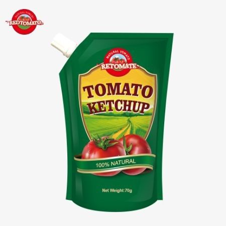 Erhältlich zu Fabrikpreisen, unsere bequemen 70g Ketchupbeutel erfüllen internationale Standards