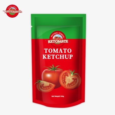 OEM China Fabrikpreis 100g Süß-Saure-Dipping-Sauce Tasche Ketchup, reines natürliches Gewürz