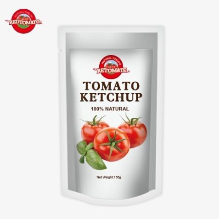 OEM China Fabrikpreis 100g Süß und Sauer Natürliche Tasche Ketchup Dipping Sauce Tasche