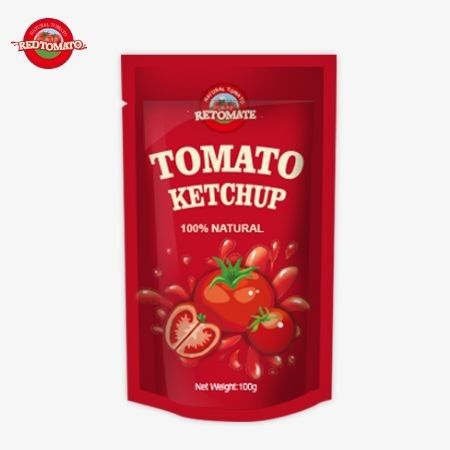 OEM China Fabrikpreis 100g süß-sauer Ketchup-Tasche, reines natürliches Gewürz