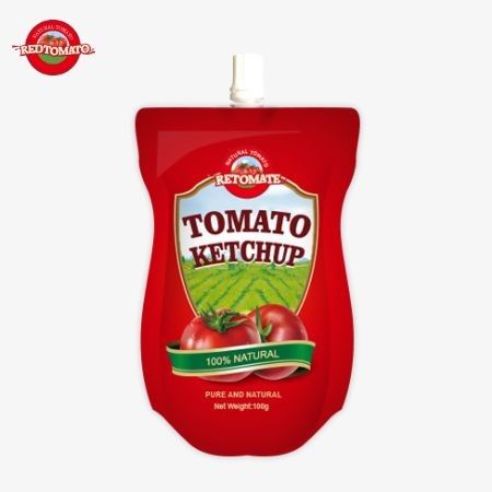 China OEM Fabrikpreis 100g Süß und Sauer Sachet Ketchup Beutel All-natürliche Gewürze