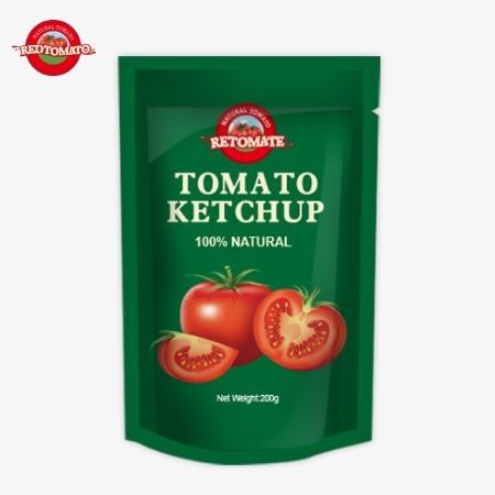 OEM 200g Sachet Ketchup reiner natürlicher Geschmack perfekt für China Fabrikpreis