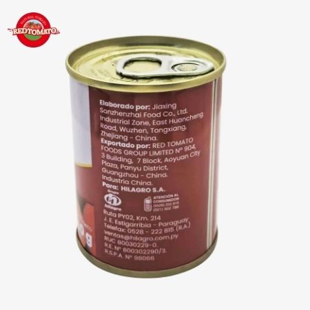 BONCUSTO Marke 140g Konserven Tomatenpaste Brix22-24% Marke und Verpackung zu bieten