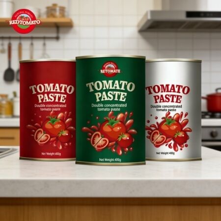 China liefert 400g Tomatenmark in Dosen, das sich strikt an globale Top-Lebensmittelsicherheitsstandards hält