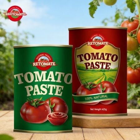 Factory Export 425g Canned Tomato Paste - Adheres To ISO HACCP FDA Global Standards