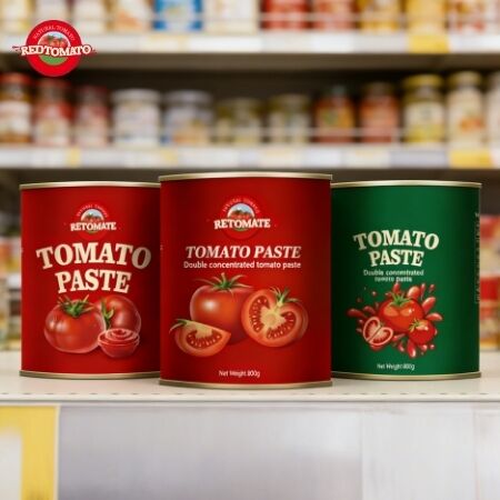 Unsere 800 g Dosen Tomatenpaste erfüllt ISO HACCP BRC und FDA internationale Qualitätsstandards