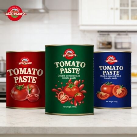 Hochwertige 1000g Tomatenpaste in Dosen mit dreifacher Konzentration und ISO, HACCP, BRC, FDA-Zertifizierung