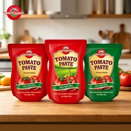 56 g Steh-up-Tomatensäcke-Paste mit dreifacher Konzentration und Null Zusatzstoffe für kulinarische Exzellenz
