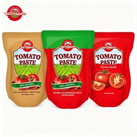 1100 g Standbeutel-Tomatenmark mit dreifacher Konzentration und ISO-HACCP-BRC-Standards