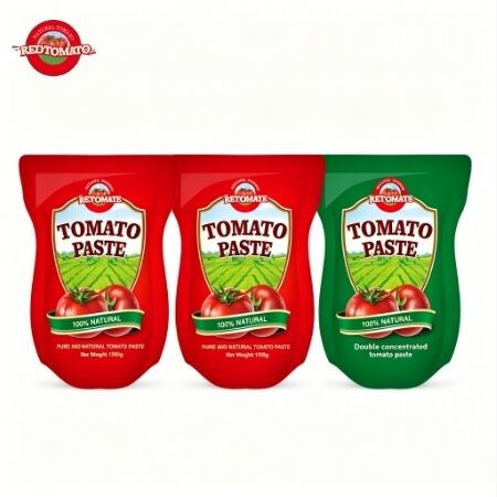 1100 g Standbeutel-Tomatenmark mit dreifacher Konzentration und ISO-HACCP-BRC-Standards