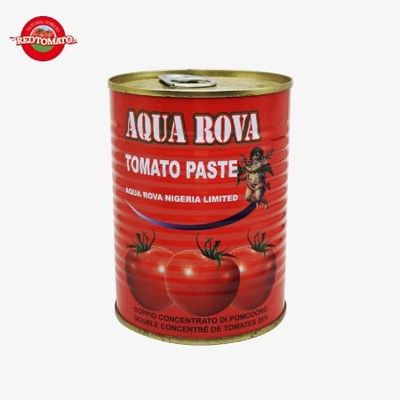 425 g Tomatenpaste in Dosen mit bequemen, leicht geöffneten Deckeln 30%-100% Reinheit