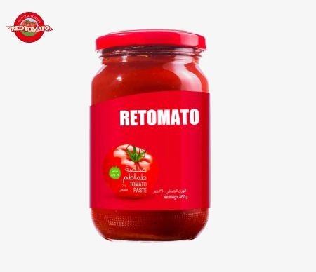 ISO-Glas Tomatenpaste 580 ml Köstlich konzentriert 30%-100% Reinheit