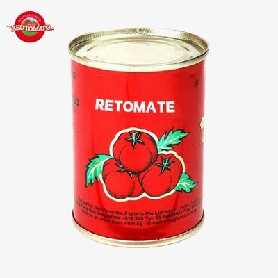 Doppelkonzentrierte Tomatenpaste in Dosen