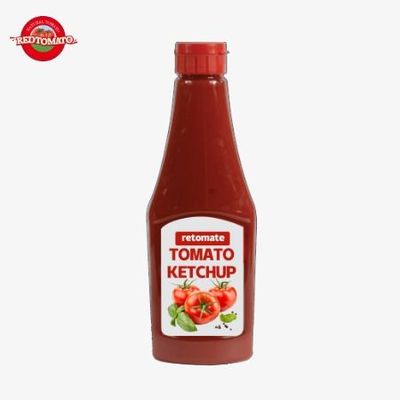 Red Bottle Ketchup 600g reiner natürlicher Geschmack für Burger und Sandwich Gewürz